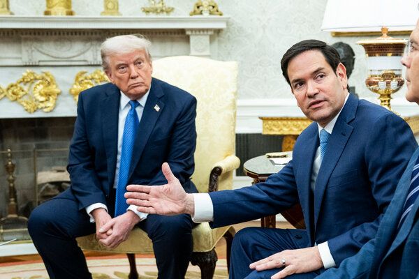 Rubio: Trump Alone Decides U.S. Role in Ukraine Talks