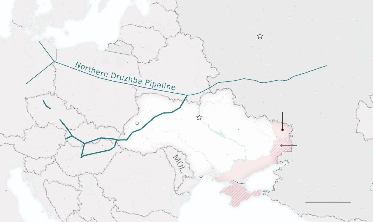 Ukraine’s Druzhba Pipeline Blockade Threatens EU Energy Security